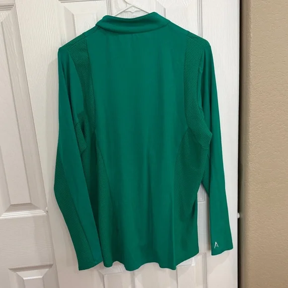 Antigua Vibrant Green Performance Jacket size Large - Picture 8 of 9